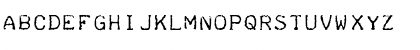Download Teleprinter Normal Font