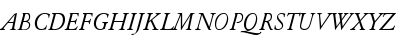 Download AZGaramondC Italic Font