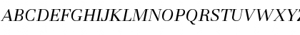 Download Basilia T Regular Italic Font