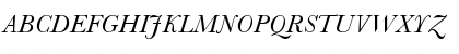 Download Baskerville MT Std Italic Font