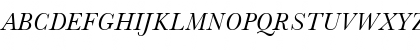 Download Baskerville No.2 Italic Font