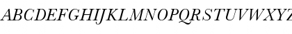 Download Baskerville No.2 Italic Font