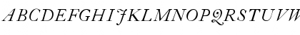 Download CaslonZL-Italic Regular Font