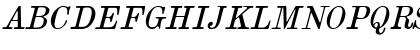 Download Brokgauz & Efron Italic Font Uppercase Preview