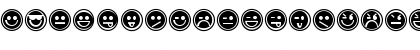 Download Emoticons Outline Regular Font