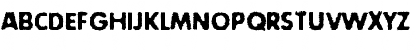 Download ExposureCTwoRough Regular Font Uppercase Preview