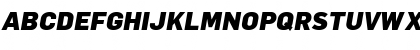 Download FlamaBlack Italic Font