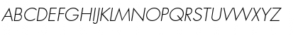 Download Futura Std Light Oblique Font