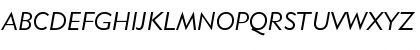 Download Geometric 415 Lite Italic Font