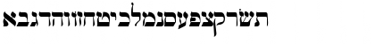 Download Jiddish Regular Font
