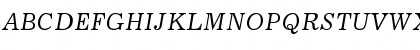 Download JournalC Italic Font