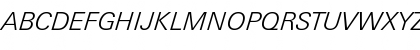 Download LinotypeUnivers BasicLightItalic Font
