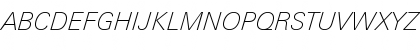 Download LinotypeUnivers BasicThinItalic Font