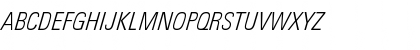 Download LinotypeUnivers CondLightItalic Font