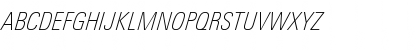 Download LinotypeUnivers CondThinItalic Font