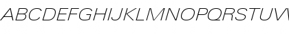 Download LinotypeUnivers ExtendedThinItalic Font