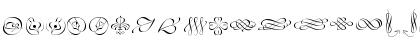 Download LinotypeZapfinoOrnaments Regular Font Uppercase Preview
