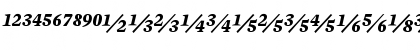 Download Mercury Numeric G1 Bold Italic Font