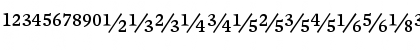 Download Mercury Numeric G3 Roman Font