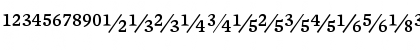 Download Mercury Numeric G4 Roman Font