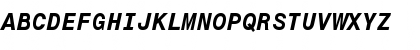 Download Monospace 821 Bold Italic Font
