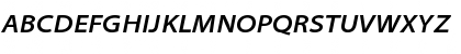Download Myriad Pro Semibold SemiExtended Italic Font