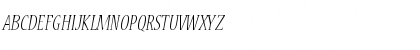 Download Nueva Std Light Condensed Italic Font
