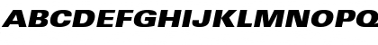 Download Univers LT 93 ExtraBlackEx Italic Font
