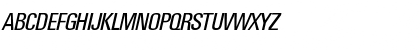 Download Universal Condensed Italic Font