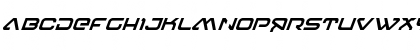 Download 4114 Blaster Super-Italic Italic Font