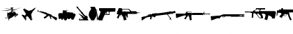 Download Army weapons tfb Regular Font
