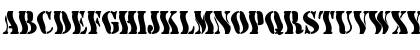 Download AustralianFlyingCorpsStencilF Regular Font