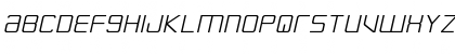 Download Escape Artist Expanded Semi-Italic Expanded Semi-Italic Font Uppercase Preview