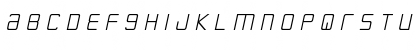 Download Escape Artist Ttitle Semi-Italic Semi-Italic Font Uppercase Preview