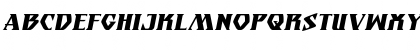 Download Eternal Knight Italic Italic Font Uppercase Preview
