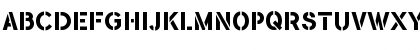 Download Flamante Stencil Bold Font