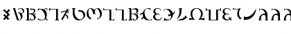 Download GD_Enochian Regular Font