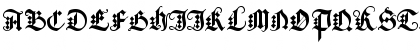 Download JGJ D&#56690 Gothic Regular Font Uppercase Preview