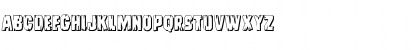 Leatherface 3D Regular Font Uppercase Preview