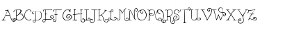 Lejana Regular Font Uppercase Preview