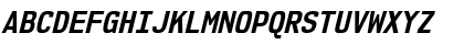 Download NK57 Monospace Semi-Condensed Bold Italic Font
