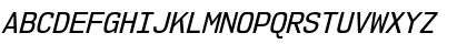 Download NK57 Monospace Semi-Condensed Italic Font