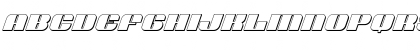 Download Nolo Contendre 3D Italic Regular Font
