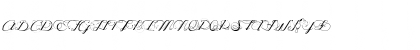 Download Oph鬩a Script Italic Font Uppercase Preview