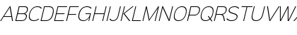 Download Sinkin Sans 200 X Light Italic 200 X Light Italic Font