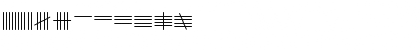 Download Tally Mark Regular Font