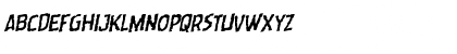 Download Worm Cuisine Staggered Rotalic Italic Font Uppercase Preview