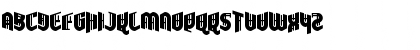 Download Embryonoid Regular Font Uppercase Preview