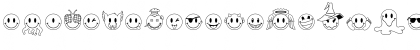 Download JLS Smiles Sampler Regular Font