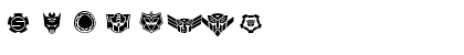 Download Robofan Symbols Regular Font